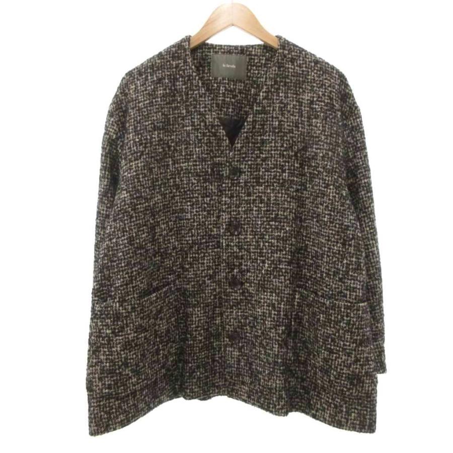 ラ ファーヴォラ la favola EDIFICE 別注 24AW 美品 CARDIGAN JACKET