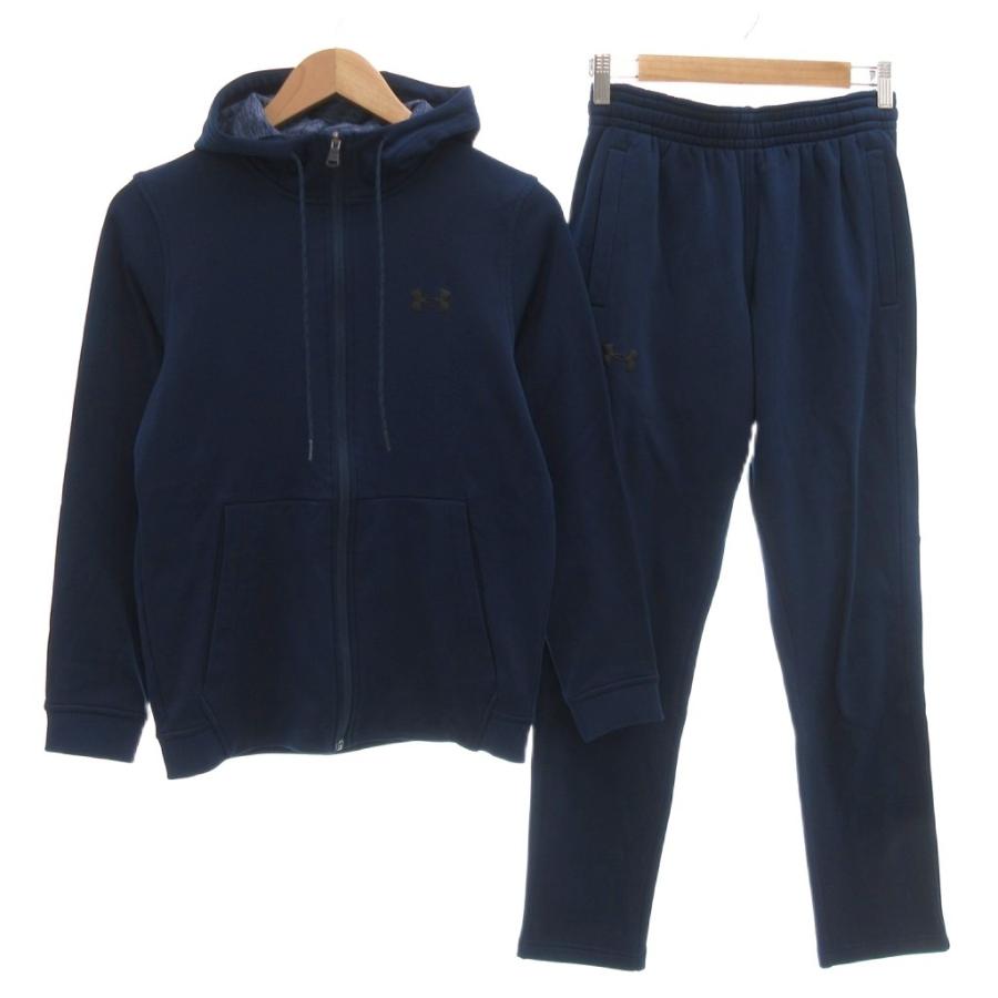 アンダーアーマー　ジップアップパーカーセットアップ アンダーアーマー UNDER ARMOUR セットアップ パーカー パンツ SM