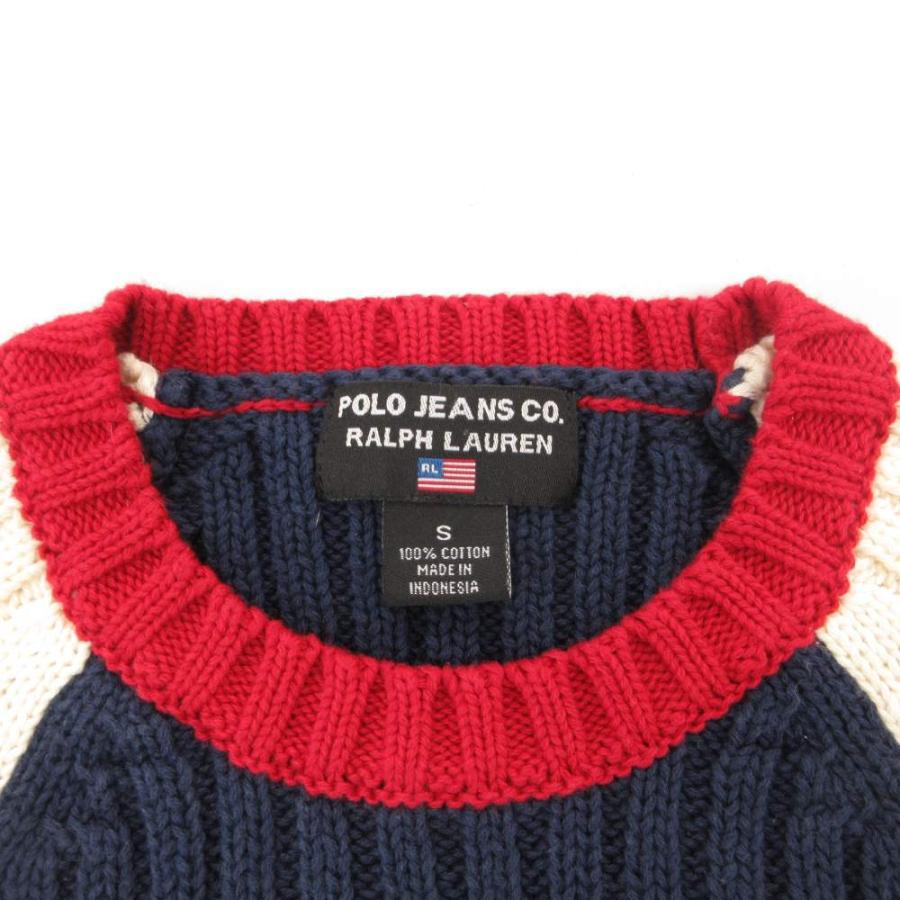 ポロジーンズ ラルフローレン POLO JEANS リブニット セーター