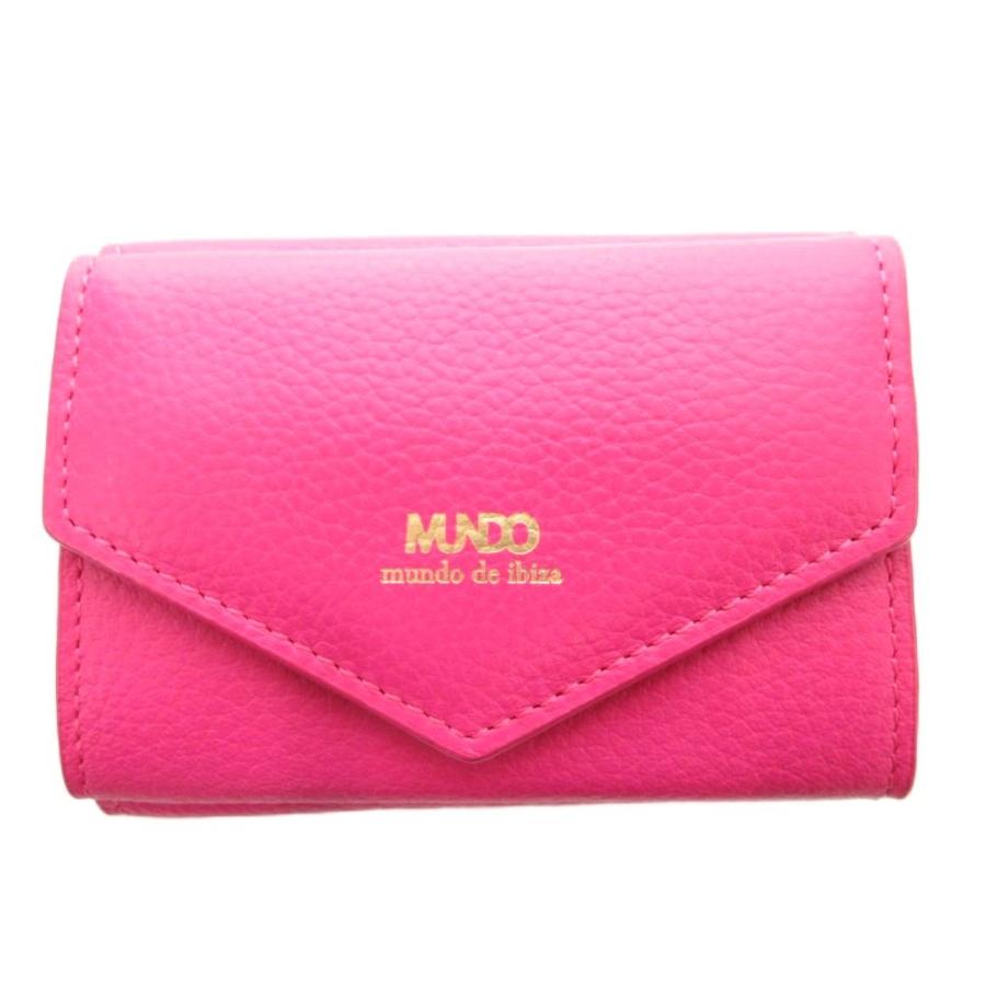 イビサ IBIZA MUNDO 三つ折り財布 コンパクトウォレット レザー 牛革