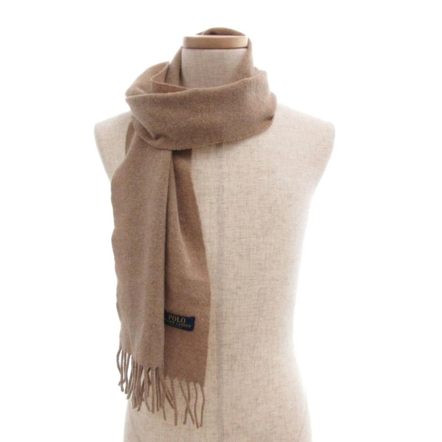 Polo by Ralph Lauren ベージュマフラー ポロ ラルフローレン POLO RALPH LAUREN マフラー ストール フリンジ