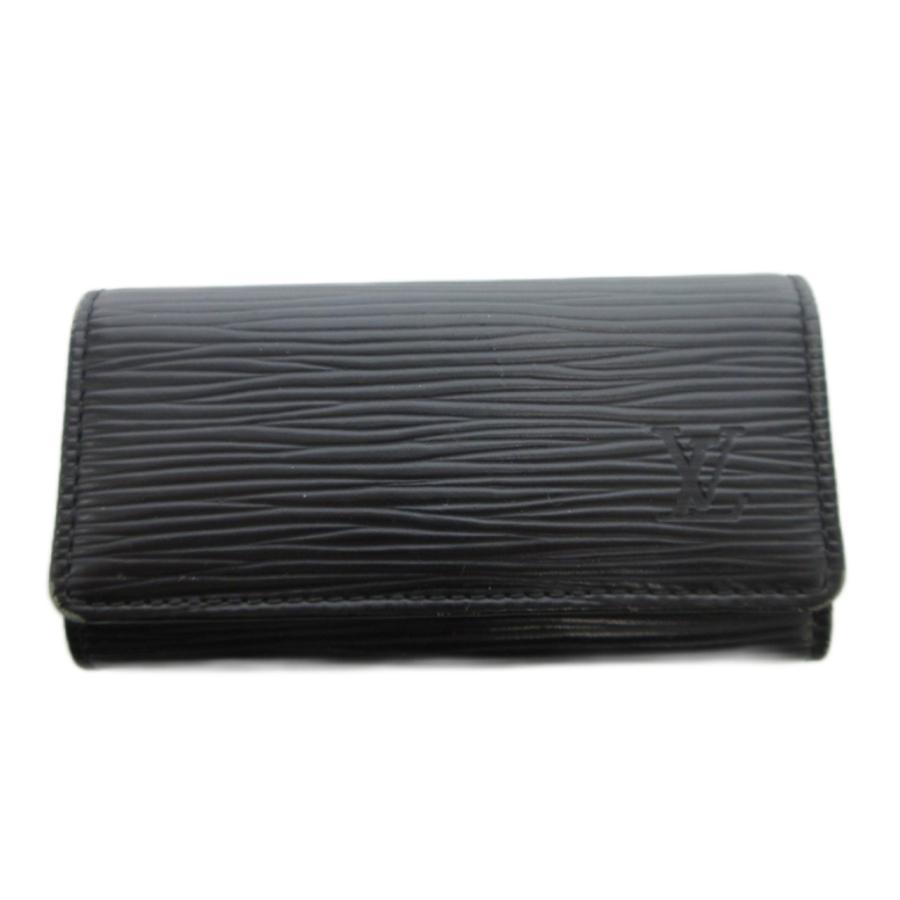 ルイヴィトン ミュルティクレ4 キーケース エピ ブラック ノワール 黒 LOUIS VUITTON（ルイ・ヴィトン） エピ ミュルティクレ キーケース LV