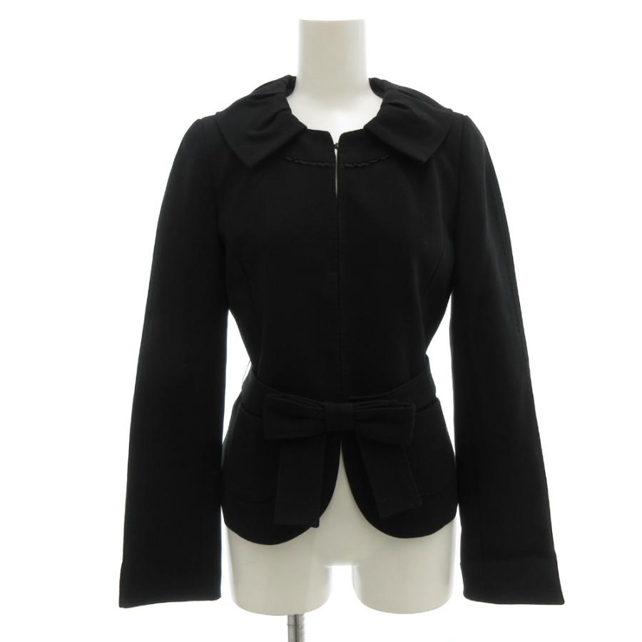 トゥービーシック TO BE CHIC ジャケット ギャザー付け襟 38 ノー 