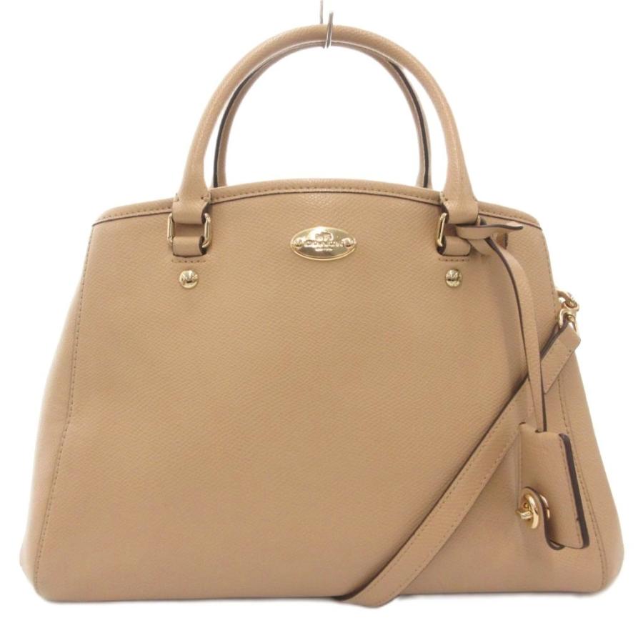 COACH（コーチ） ハンドバッグ ショルダー 2WAY ロゴ レザー 本革