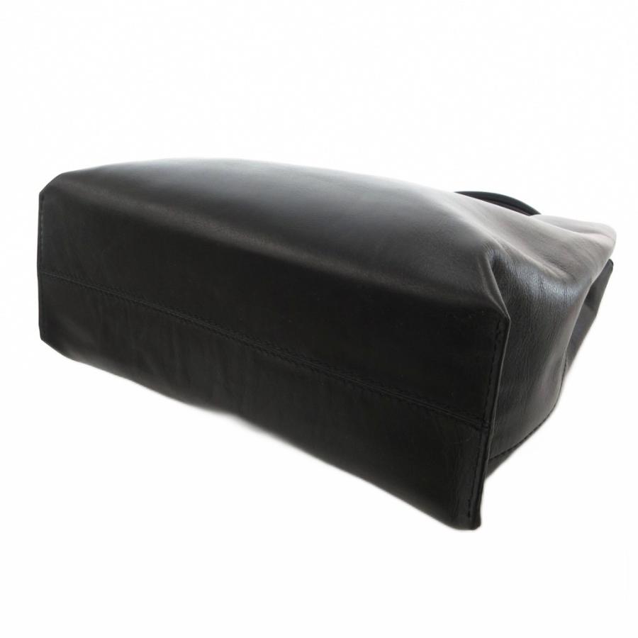 マザーハウス MOTHERHOUSE ブライト V トートバッグ レザー 本革 黒