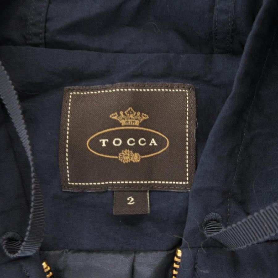 トッカ TOCCA 24SS SUAVE LONG コート 2 ロング フード ジップアップ  