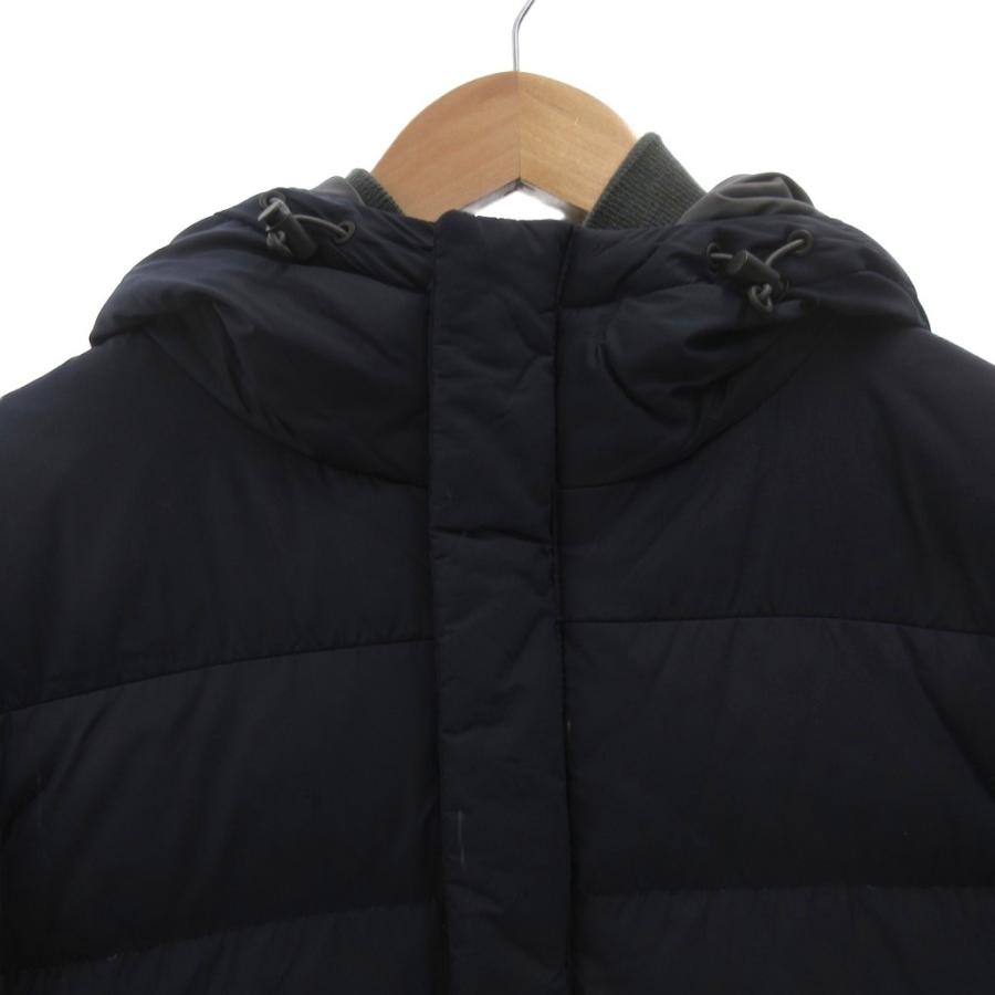 ユニクロ（UNIQLO） ダウンジャケット ブルゾン S 紺 ネイビー 315