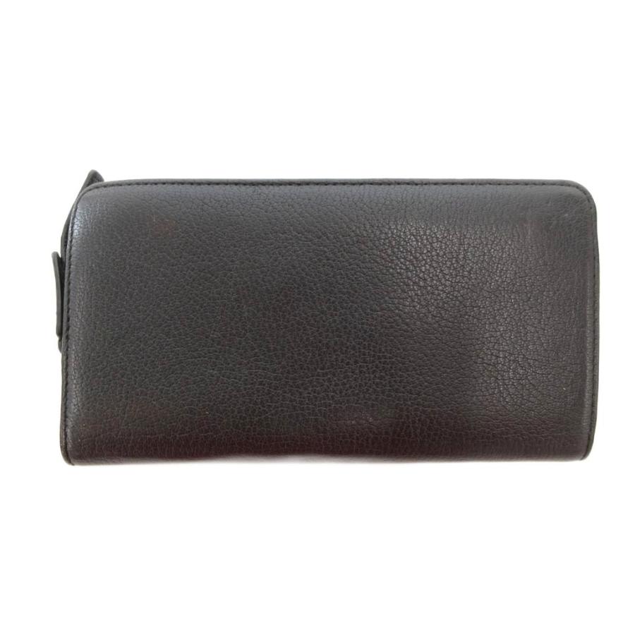 DIESEL（ディーゼル） 長財布 L字ファスナー 二つ折り レザー 黒 /UO