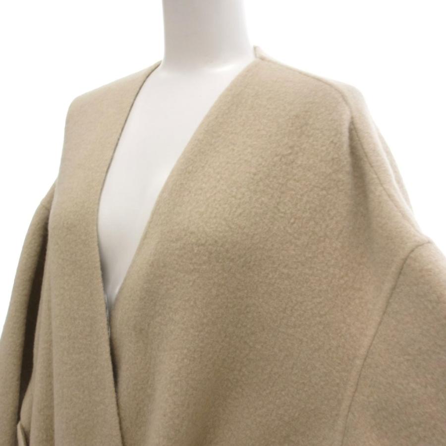 ミューズ ドゥーズィエム クラス CASH FLEECE ベルテッドロングリバー