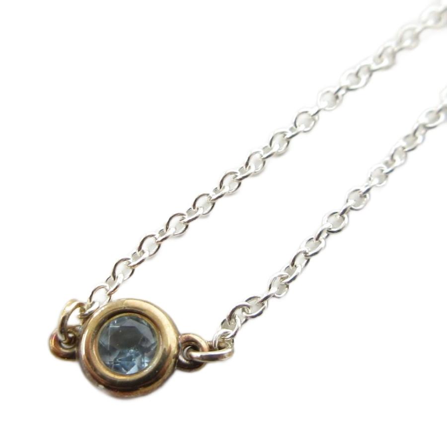 ティファニー TIFFANY & CO. カラー バイザヤード アクアマリン