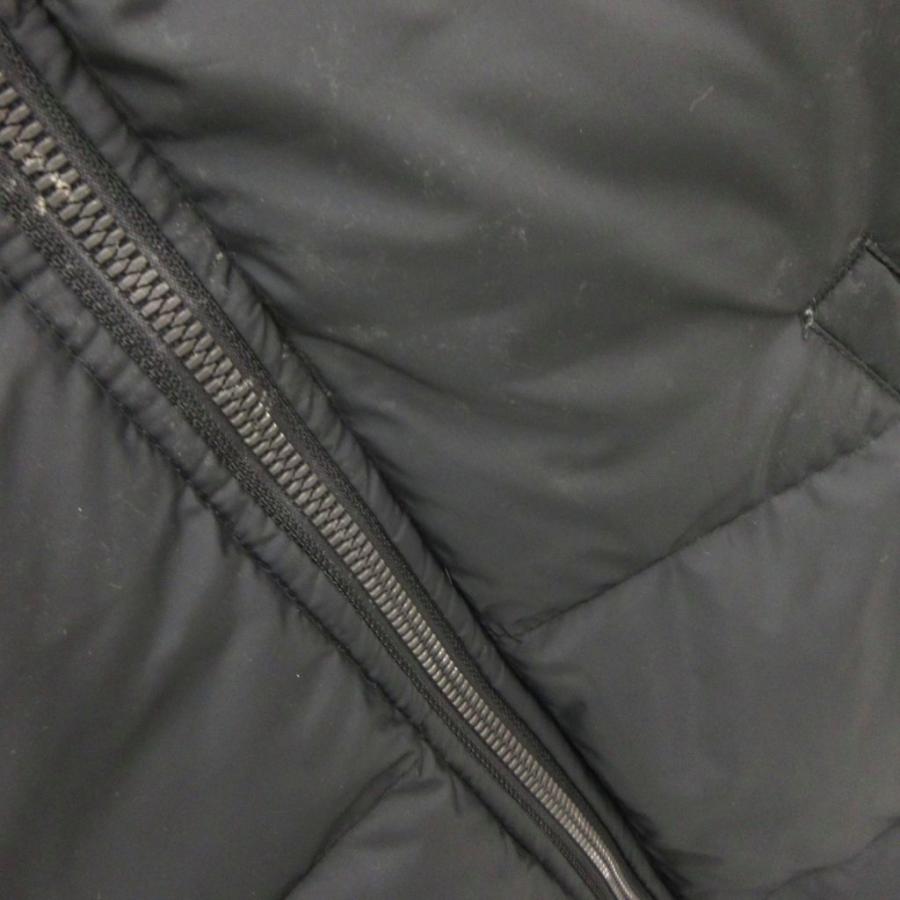 adidas（アディダス） ベンチコート ダウン ロング ロゴ フード S 黒