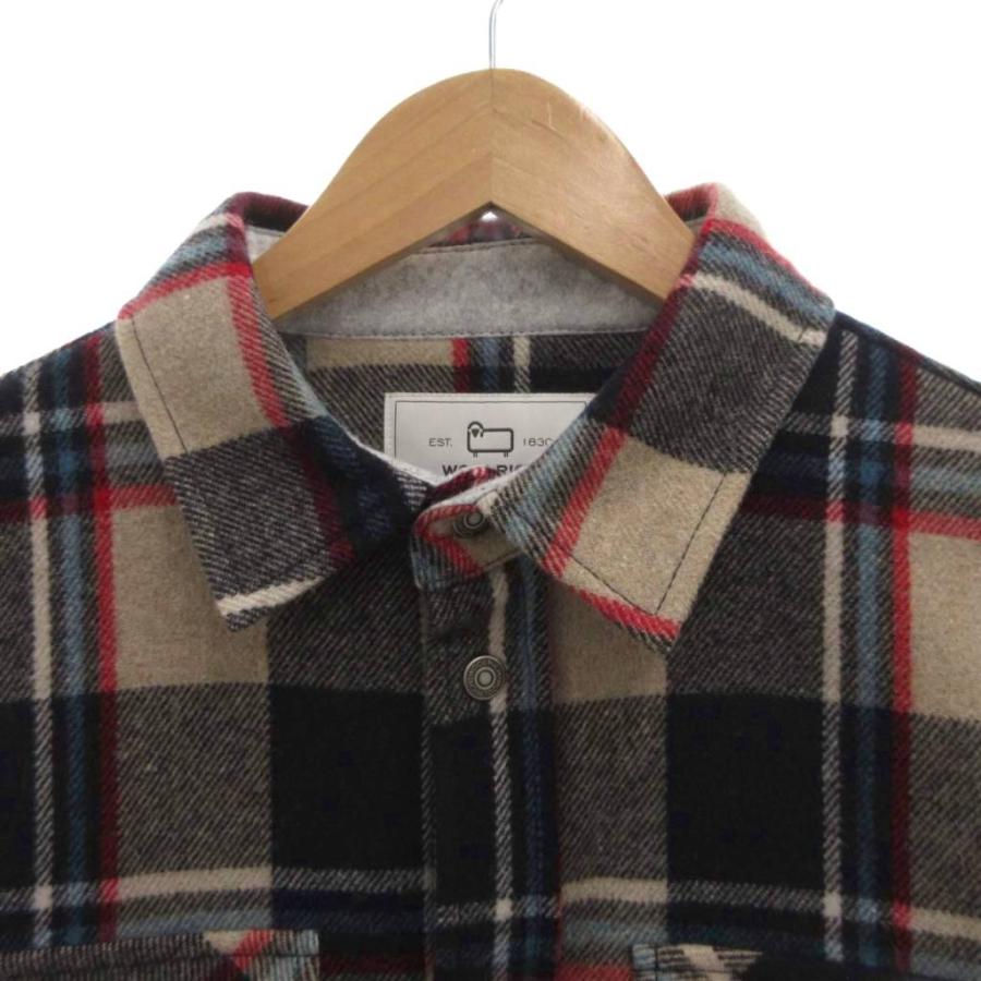 ウールリッチ WOOLRICH ALASKAN WOOL CHECK シャツ 長袖 ウール