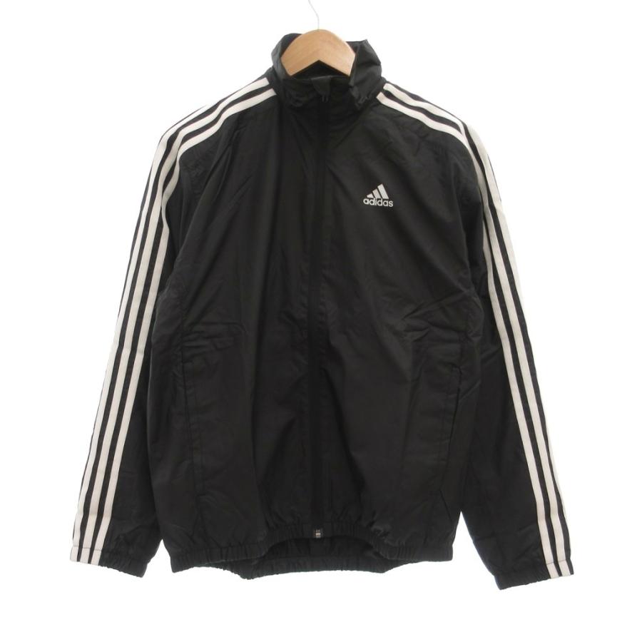 新品　アディダス　メンズ　中綿ウィンドブレーカー　上下セットアップ　黒　L adidas（アディダス） ウィンドブレーカー バデットジャケットパンツ