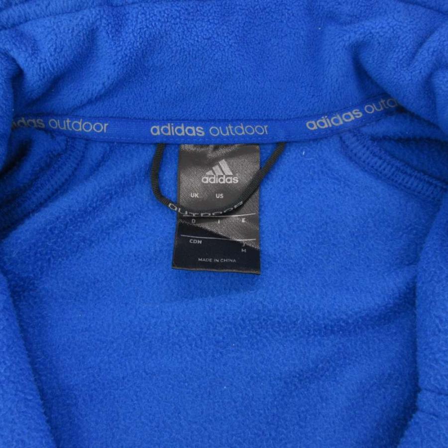 adidas（アディダス） フリースジャケット ジップアップ 切替 ロゴ