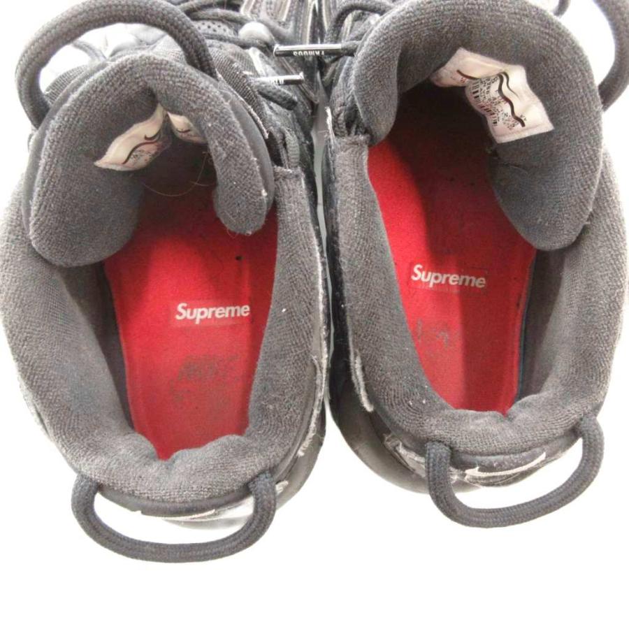 NIKE（ナイキ） ×Supreme Air More Uptempo Black モアテン スニーカー
