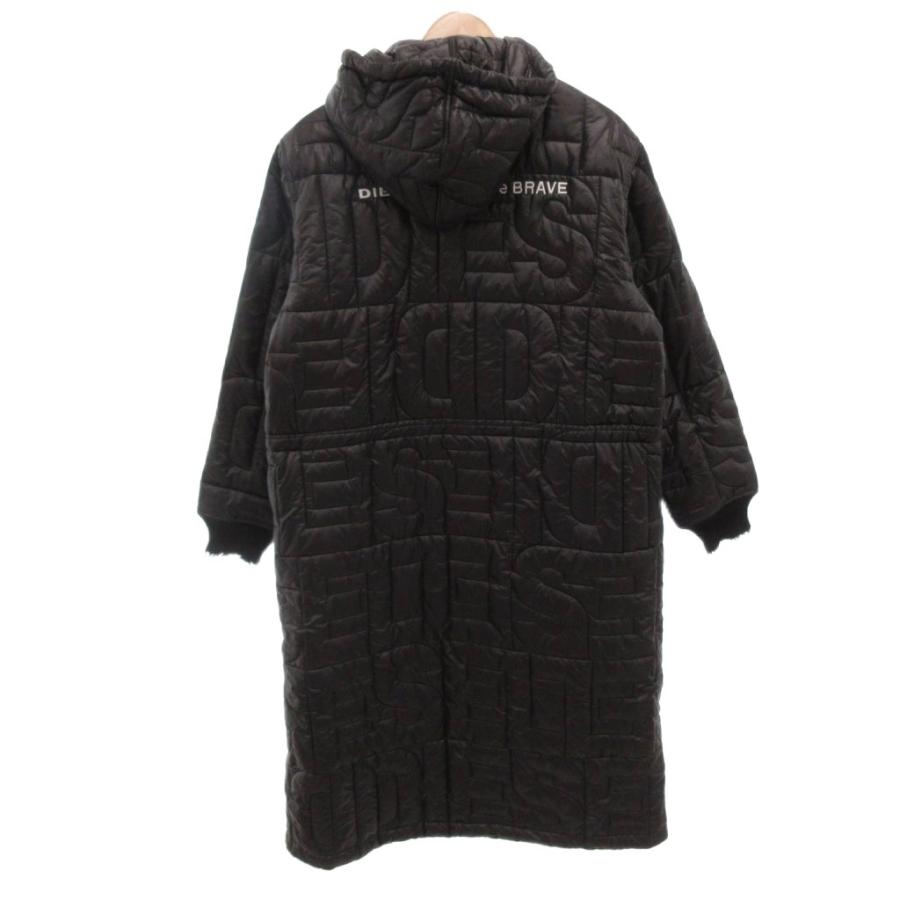 DIESEL（ディーゼル） 中綿コート ロング シンサレート ロゴ刺繍