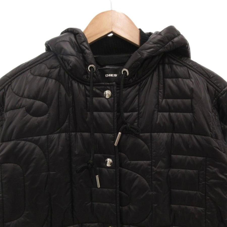 極美品 ディーゼル ダウンコート ロングコート Dロゴ ブラック デサント DESCENTE メンズ ダウンコート ロングダウンコート ST5FDJ00M