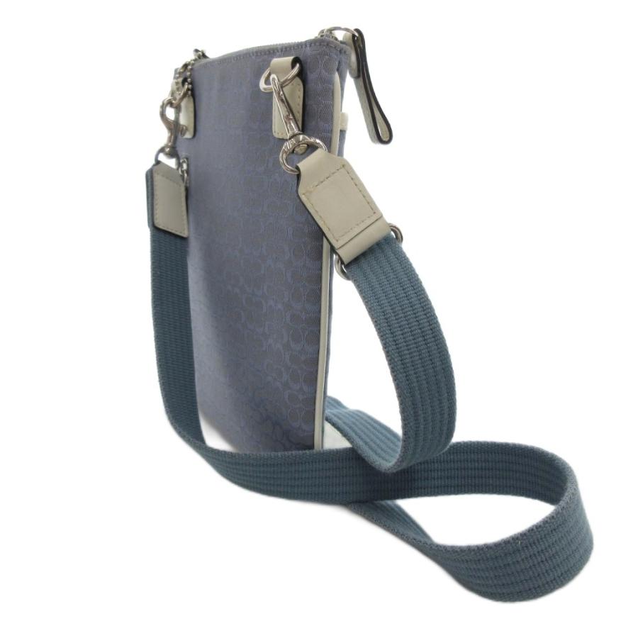 COACH（コーチ） ショルダーバッグ クロスボディ 斜め掛け 青 ブルー