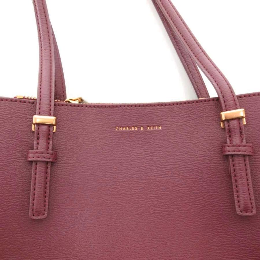 チャールズ&キース CHARLES&KEITH サンサ クラシックダブルハンドル