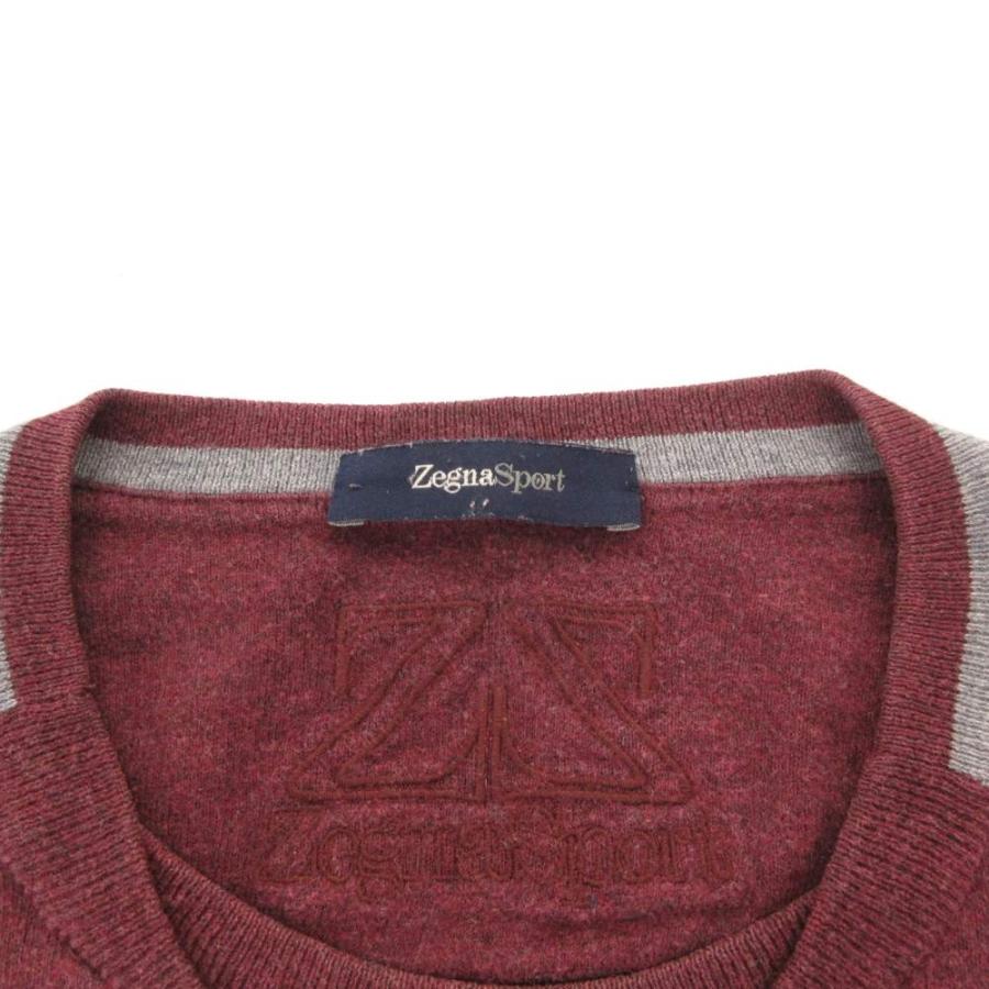 ゼニア スポーツ Zegna Sport ニット セーター 長袖 薄手 プルオーバー