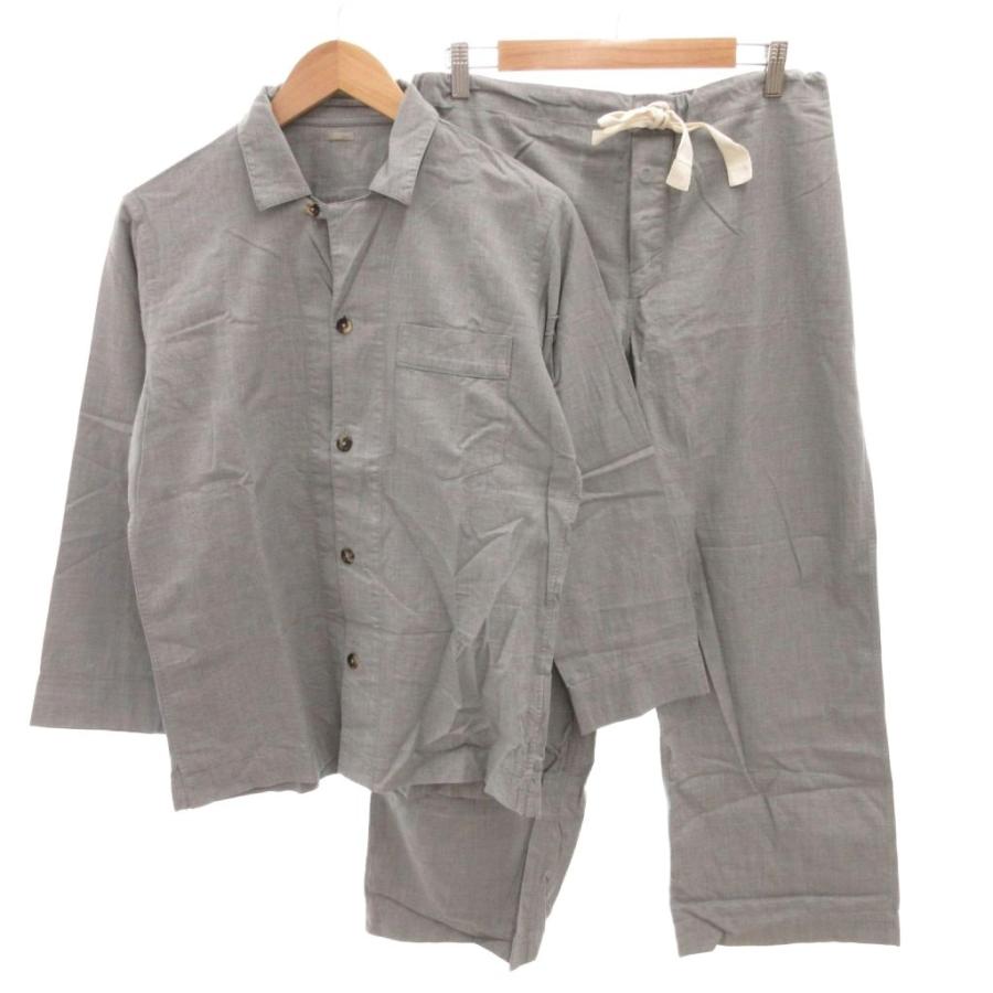 マーガレットハウエル MHL / バンドカラーグレーシャツ ノーカラー マーガレットハウエル MHL. バンドカラーシャツ ミッドグレー Ⅱ