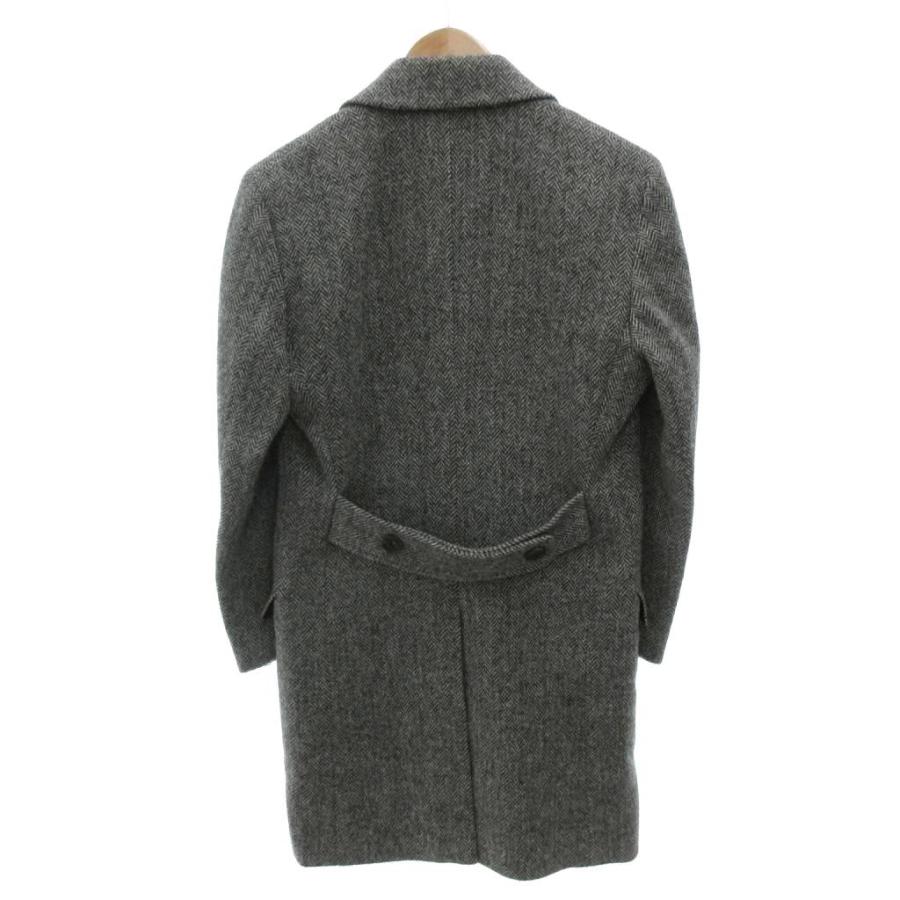 麻布テーラー azabu tailor ハリスツイード チェスターコート ダブル