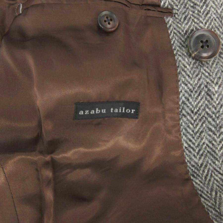 麻布テーラー azabu tailor ハリスツイード チェスターコート ダブル