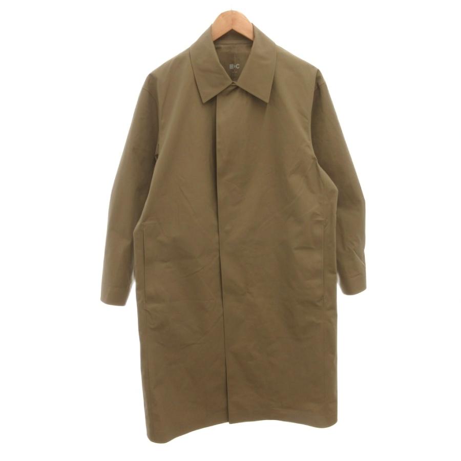 ユニクロ（UNIQLO） 未使用品 UNIQLO C タグ付き 25SS ブロックテックステンカラーコート 撥水 ロング S ベージュ 311 ...