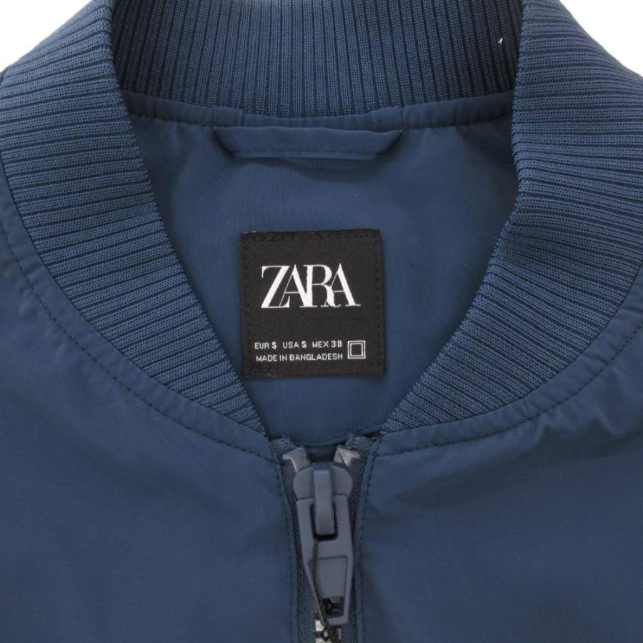 ZARA（ザラ） 未使用品 タグ付き ボンバージャケット ブルゾン ジップ