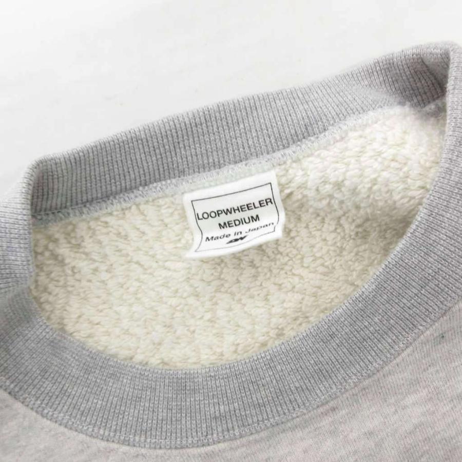 ループウィラー LOOPWHEELER スウェット トレーナー クルーネック 長袖