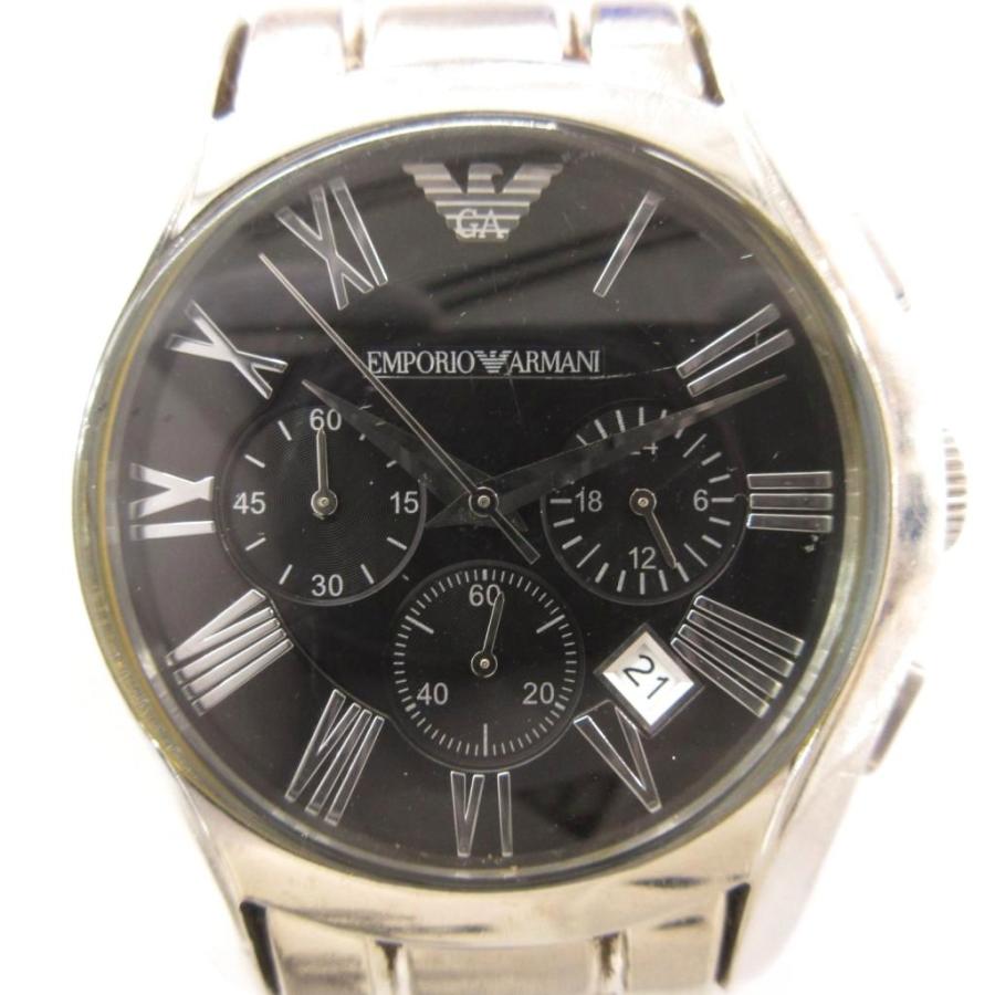 EMPORIO ARMANI エンポリオアルマーニ 腕時計 クォーツ クロノグラフ 