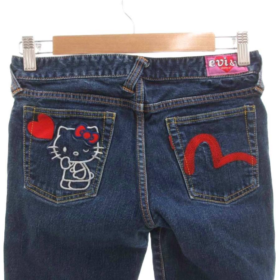 エヴィスドンナ EVISU DONNA ハローキティ サンリオコラボ デニム