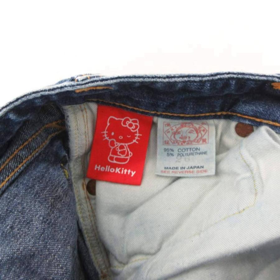 エヴィスドンナ EVISU DONNA ハローキティ サンリオコラボ デニム 