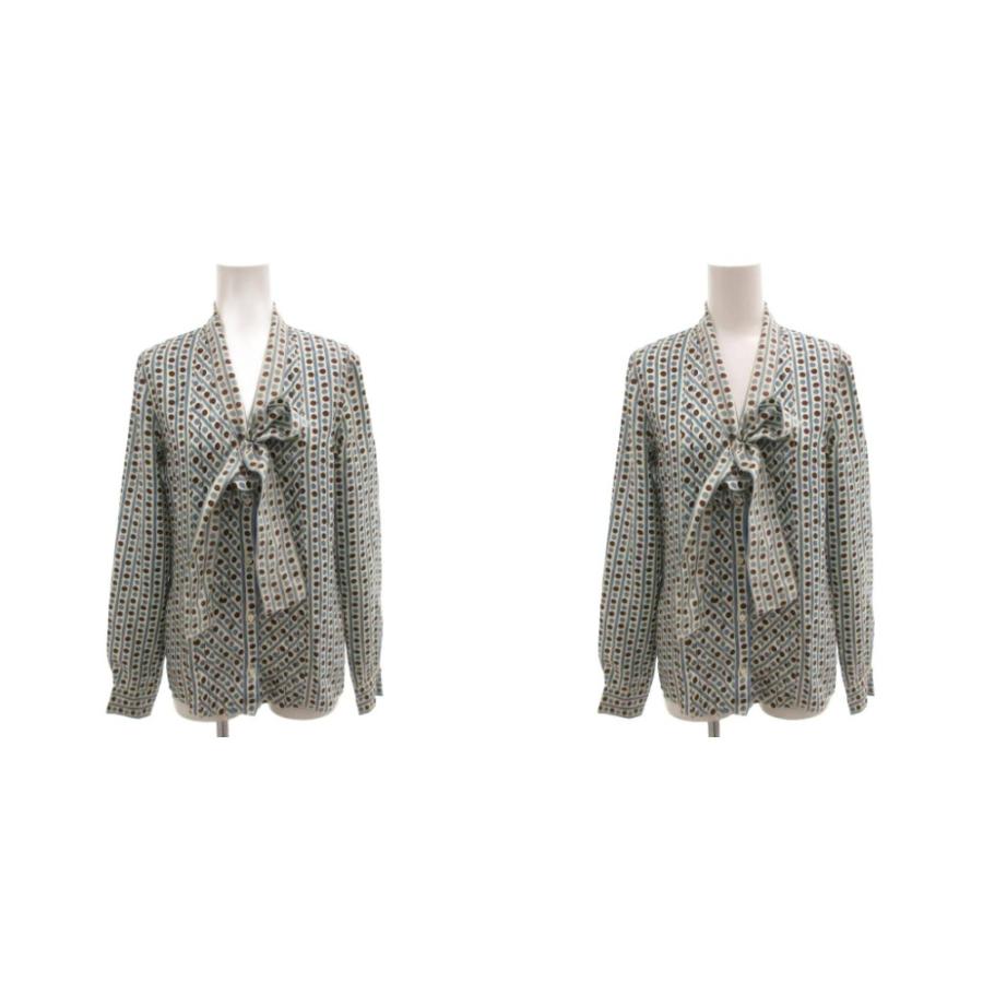 PRADA（プラダ） セットアップ シャツ ブラウス スカート ボウタイ