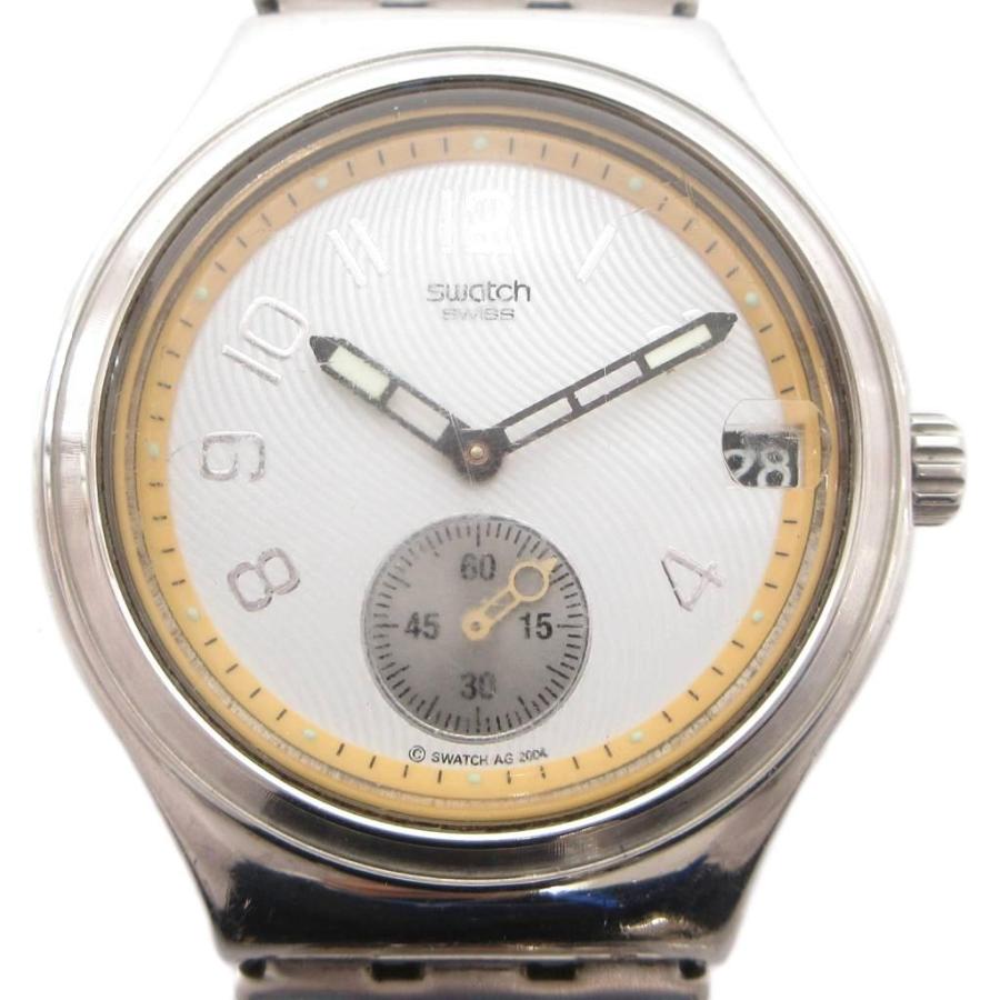 スウォッチ SWATCH アイロニー 腕時計 ウォッチ スモセコ クオーツ 