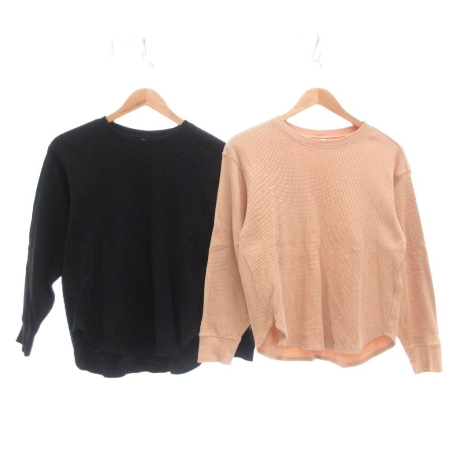 ユニクロ（UNIQLO） UNIQLO 22AW 24AW 2点セット ワッフルTシャツ 