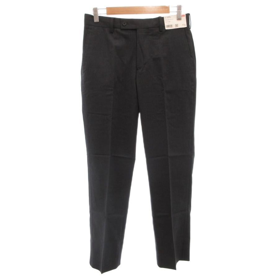 定価より40%OFF 【XL】ユニクロ　スーツ上下　ストレッチパンツ2枚 ユニクロ（UNIQLO） 未使用品 タグ付き ストレッチウール パンツ