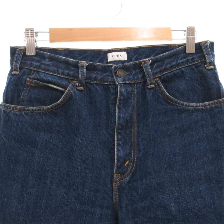 シオタ CIOTA SLIM 5 POCKET PANTS 新スビンコットンスリムジーンズ
