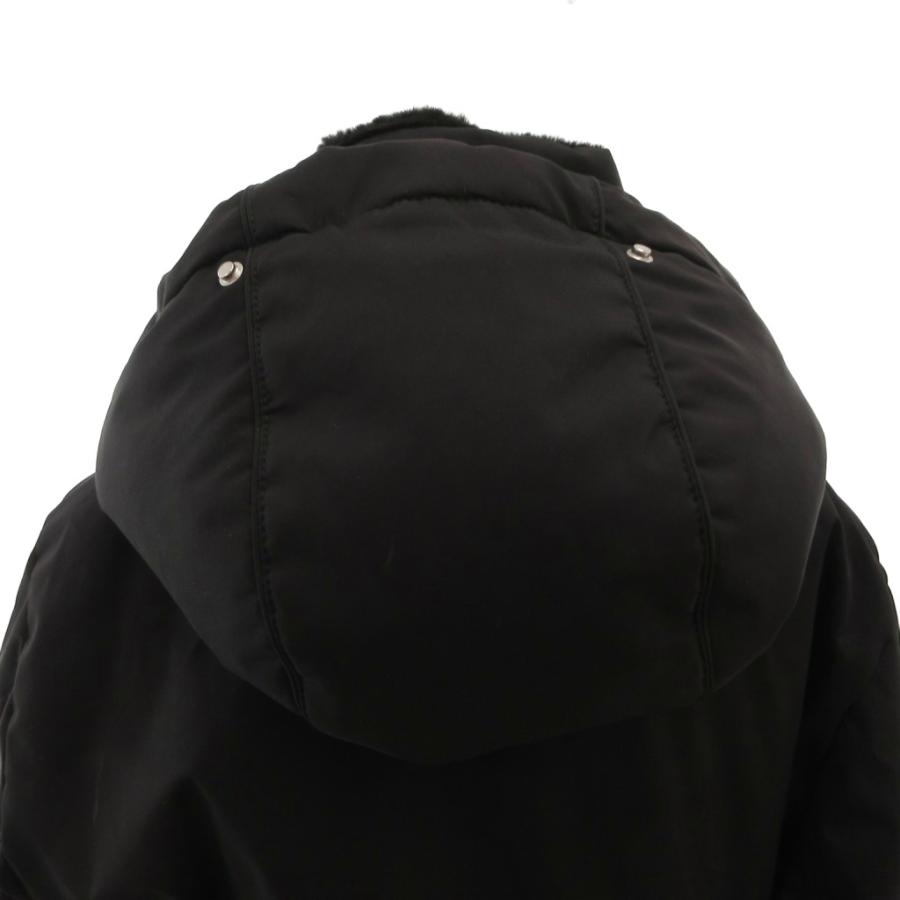 Zara レディース ファー コート zara 黒 ザラ ZARA ウォータ ウインド