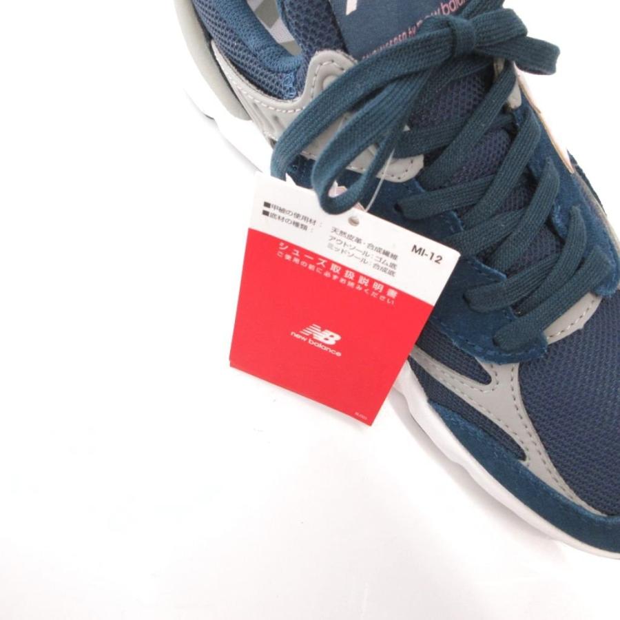 New Balance ネイビー/ スニーカー24.5㎝　新品タグ付 New Balance（ニューバランス） 未使用品 タグ付き スニーカー