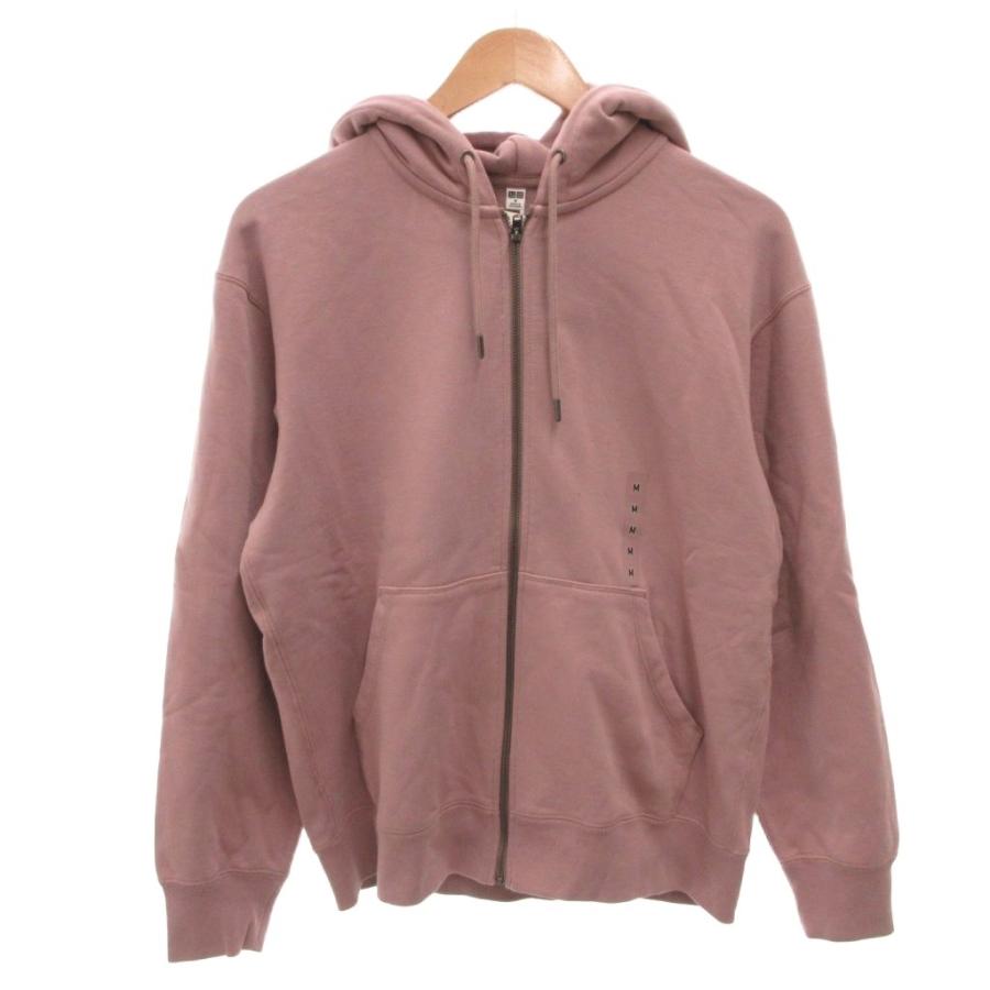 90s OLD UNIQLO ジップパーカー レアカラー ピンク archive UNIQLO - 00s OLD UNIQLO ジップパーカー L フーディ ピンクの通販 by