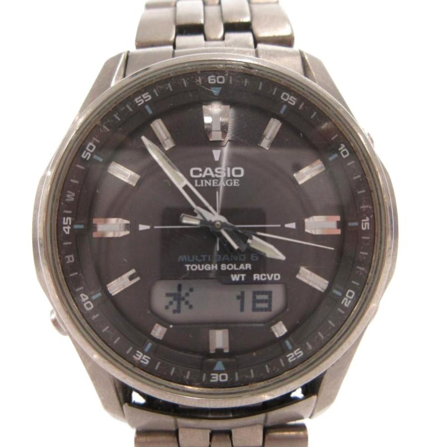CASIO（カシオ） CASIO LINEAGE 腕時計 ウォッチ アナデジ 電波
