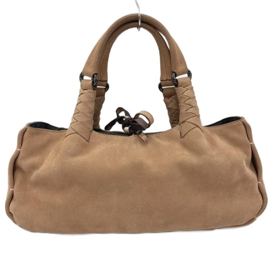 ジョルジオアルマーニ GIORGIO ARMANI ハンドバッグ GAロゴ型押し 