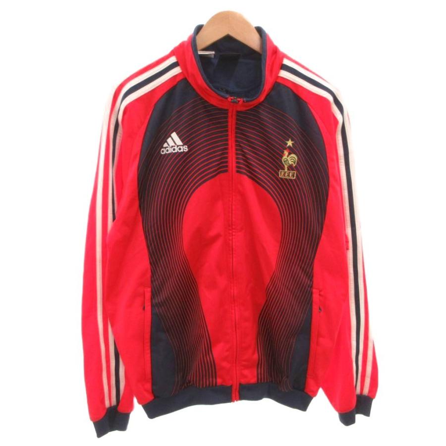【新品・タグ付】アディダス トラックジャケット ロゴ刺繍 フランスカラー M adidas（アディダス） adidas W杯ドイツ2006 フランス代表