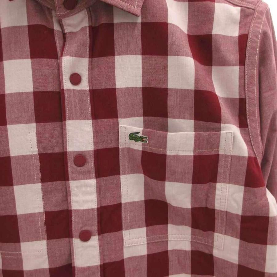 LACOSTE（ラコステ） リバーシブル スナップボタン シャツ カジュアル 