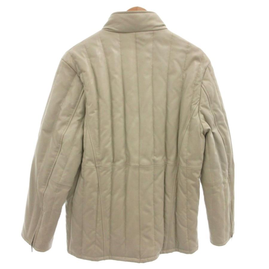 COMME CA DU MODE MEN ラム本革 ダウンジャケット コムサデモードメン COMME CA DU MODE MEN ダウンジャケット スタンド
