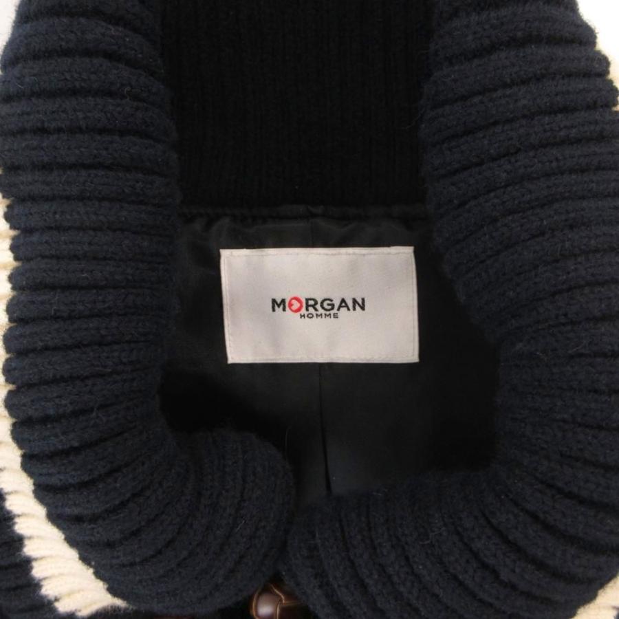 モルガンオム MORGAN HOMME スタジャン ジャケット ブルゾン ゴート 