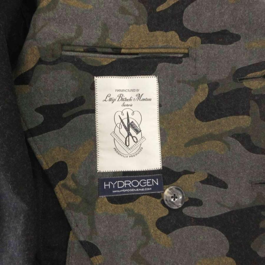 ハイドロゲン HYDROGEN × Luigi Bianchi Mantova Pコート ジャケット 