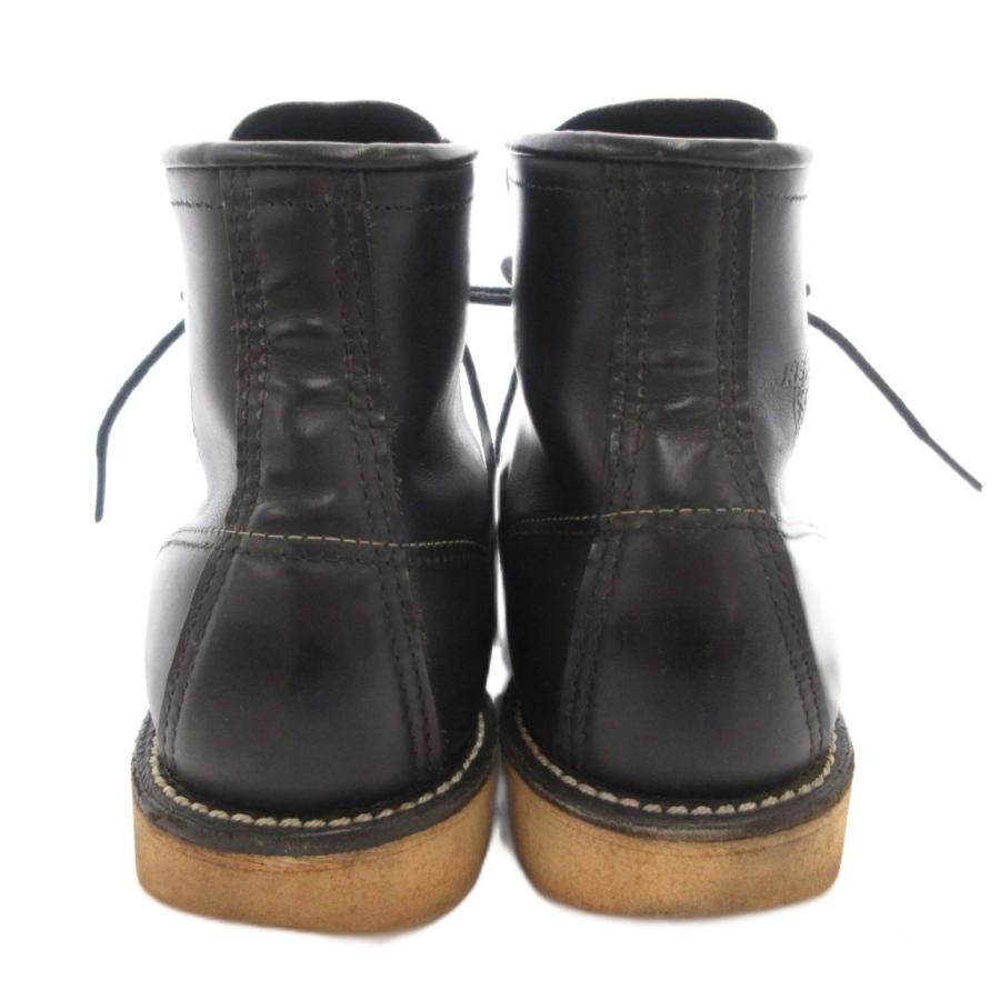 RED WING モックトゥ ブーツ ブラック RED WING SHOES（レッドウィング） REDWING 04年 アイリッシュセッター