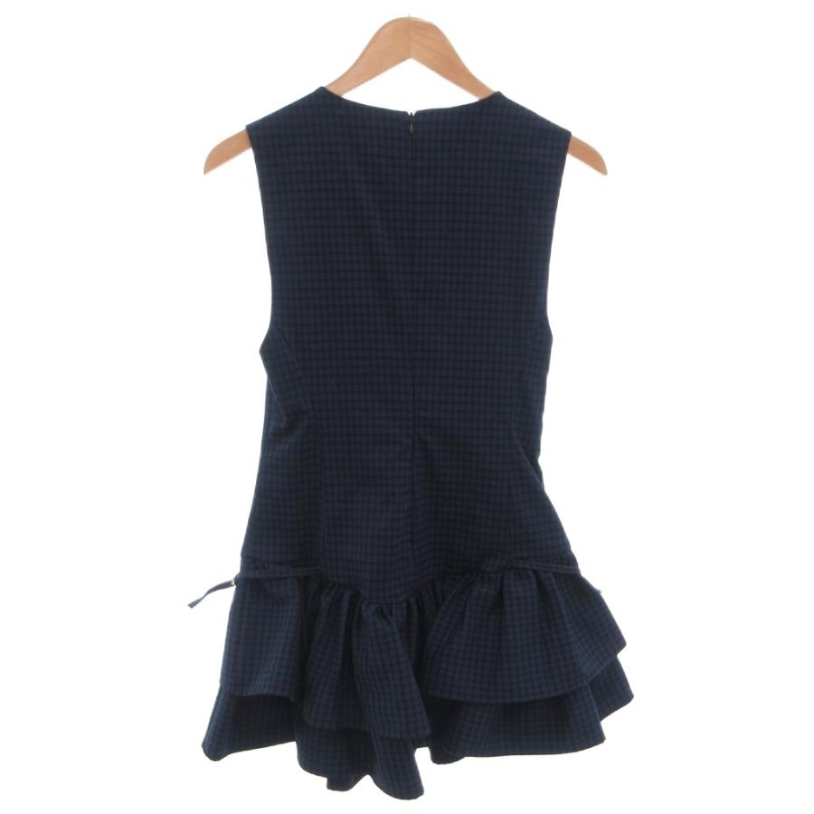 ZARA（ザラ） ZARA 25AW フリル付き チェック柄 ショート ワンピース